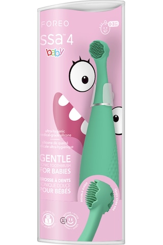 Issa 4 Baby - Bebekler İçin Sonic Diş Fırçası, Kiwi Green
