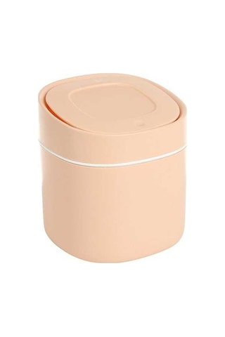 Fastbuy Kapaklı Küçük Masaüstü Çöp Kutusu, Yatak Odası Kağıt Çöp Kutusu