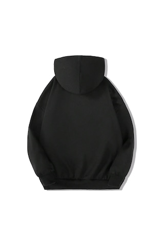 Brz Kids Unisex Çocuk Basketball Silhouette Hoodie-siyah