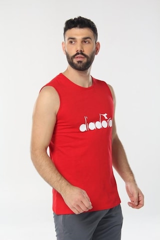 Diadora Therm Erkek Kırmızı Ter Atleti - 1Atl01-Kırmızı