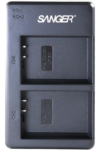 Sanger Lp E10 Canon İkili Usb Şarj Aleti