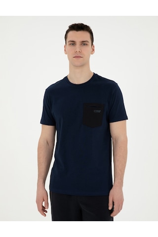 Pierre Cardin Erkek Lacivert Tişört 50285220-vr033 Lacivert