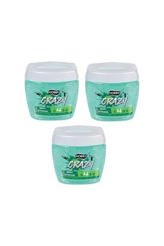 Hobby Crazy Strong Saç Jölesi 3 x 700 ML