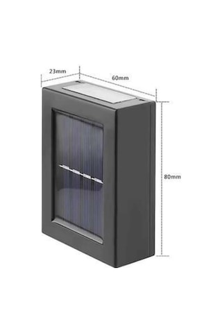 Yeni Model Solar Çift Taraflı Duvar Lambası Dekoratif Duvar Lambası 11