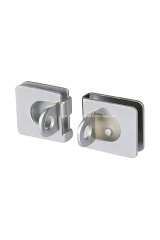 Cam Cama Emniyet Aparatı, Kilitsiz, Çift, Cam, Kapı, Güvenlik Aparatı, Metal, Estetik Tasarım Genel