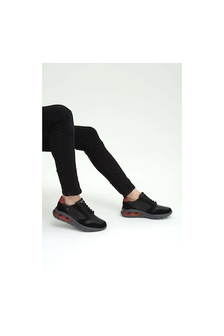 Callaghan Erkek Hakiki Deri Siyah Sneakers & Spor Ayakkabı 618 45413 Erk Ayk Sk22/23 Negro Siyah
