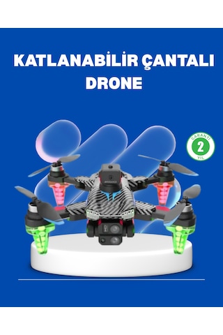 1080p Full Hd Katlanabilir Drone Uzun Uçuş Süreli Hafif Tasarım