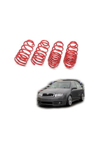 Skoda Fabia spor yay helezon 45mm/45mm 2000-2008 Coil-ex
