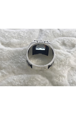Sultanit Taşlı 925 Ayar Erkek Gümüş Yüzük