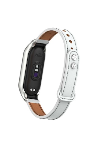 Xiaomi Mi Band 7 Uyumlu Krd-68 Deri Zore Kordon-kırmızı