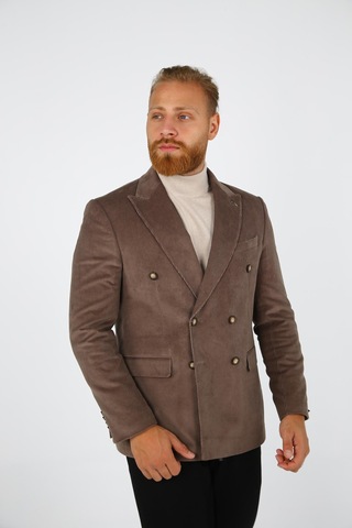 Brango 30152 Erkek Blazer Ceket Vizon