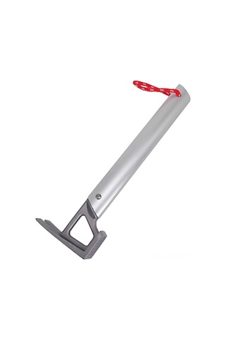 Ximistore9 Günlük Kamp Çıkmaları İçin Çok Fonksiyonlu Gümüş Renkli Çadır Çivi Çekiç Ve Çivi Çekici Paslanmaz Çelik + Alüminyum Alyuminyum Gümüş