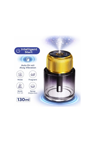 Auhma Af-11 Araç İçi Hava Nemlendirici & Hareket Algılamalı Koku Makinesi Ebony Esansı 130ml Aromaterapi Difüzör Araç Kokusu Auhma Af-11 Araç İçi Hava Nemlendirici & Hareket Algılamalı Koku Makinesi Ebony Esansı 130ml Aromaterapi Difüzör Araç Kokusu