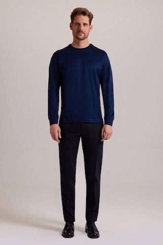 Ysf Erkek Lacivert Bisiklet Yaka Sweatshirt
