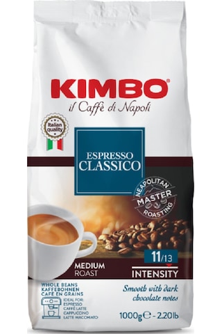 KIMBO Espresso Classico Çekirdek Kahve (1000 gr) KIMBO Espresso Classico Çekirdek Kahve (1000 gr)