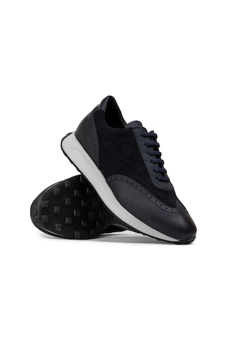 Deery Hakiki Süet Lacivert Erkek Sneaker Ayakkabı - 00750Mlcve04 Lacivert