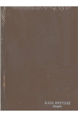 Özkan 17X24 Kasa Defteri 368 Yaprak Kahverengi