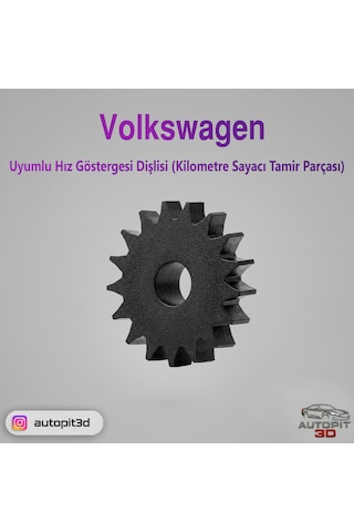 Volkswagen Uyumlu Hız Göstergesi Dişlisi Kilometre Sayacı Tamir Parçası