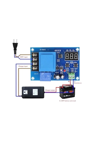 HCW-M633 3,7-120V Lityum Pil - Akü Şarj Kontrol Devresi