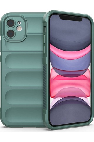Apple İphone 11 Uyumlu Elden Kaymayan Kamera Korumalı Oyuk Kılıf