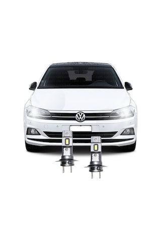 Vw Yeni Polo 7 Led Kısa Far Ampulü Mini Led 2'li Set H7