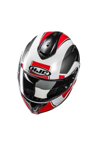 Hjc C91n Jyn Mc1 Kask Siyah Kırmızı Beyaz