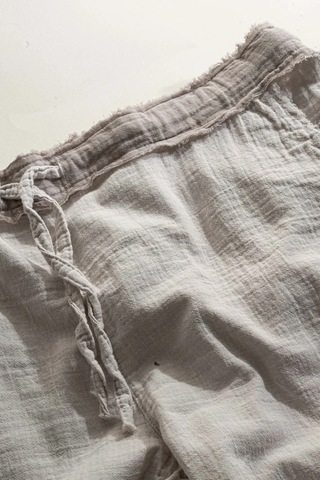 Ecocotton Melsa Erkek Açık Gri "large" %100 Organik Pamuk Şortlu Pijama Takımı Gri