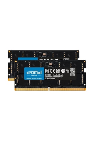 Crucıal 64gb 2x 32gb Ddr5 5600mhz Notebook Ram Value Ct2k32g56c46s5