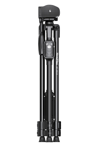 Blic Np-8810 Bluetooth Kumandalı 1.5 Metre Profesyonel Tripod - Telefon Ve Kamera Uyumlu Siyah