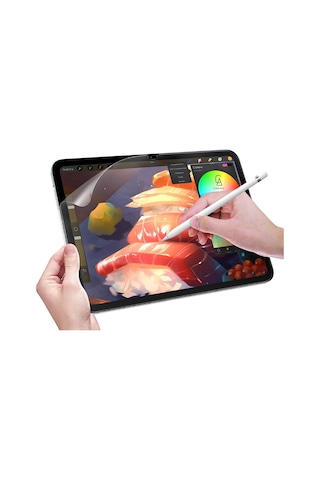 Apple Uyumlu iPad A16 11.nesil İle Paperlike Kağıt Hissi Yazım Çizim Ekran Koruyucu Film