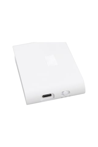 Akıllı Sensörlü Gece Lambası Şarjlı Mıknatıslı Çift Yönlü Hero Led Beril Merdiven Koridor Aydınlatma Siyah