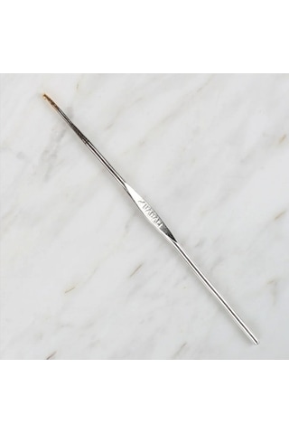 Abarta Yabalı Altın Uçlu Metal Saplı Dantel Tığ Numara Seçenekleri No 5 - 1,5 Mm