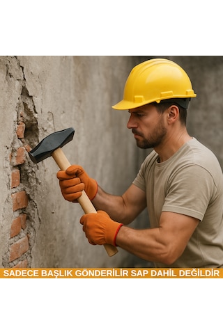 3kg Çelik Uçlu Balyoz Sivri Yassı Profesyonel Balyoz Başlığı