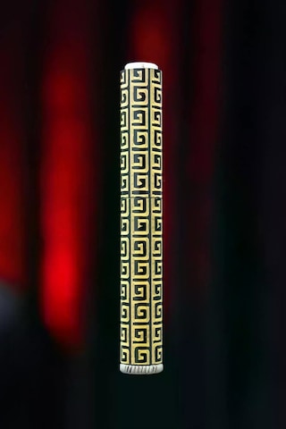 Caka Lighter Labirent Desen Gold Benzinli Çakmak - Ckl-007