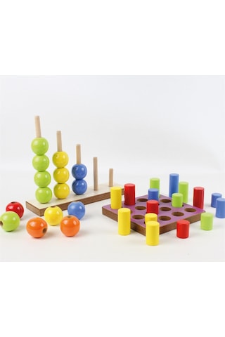 Ahşap Büyükten Küçüğe Sıralamayı Öğreniyorum