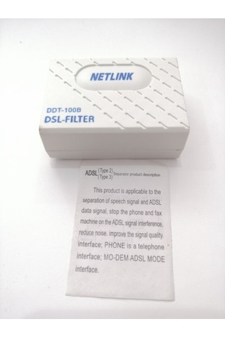 Netlınk Ddt-100b Filtreli Dsl Splitter