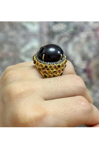 Star Ruby Elmas Yüzük 084