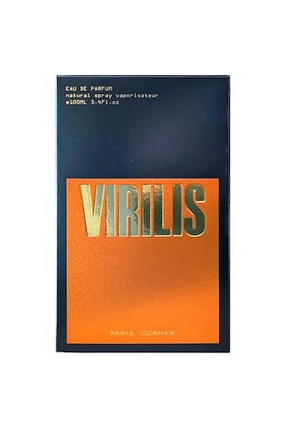 Paris Corner Virilis Edp 100 Ml Erkek Parfümü Oryantal