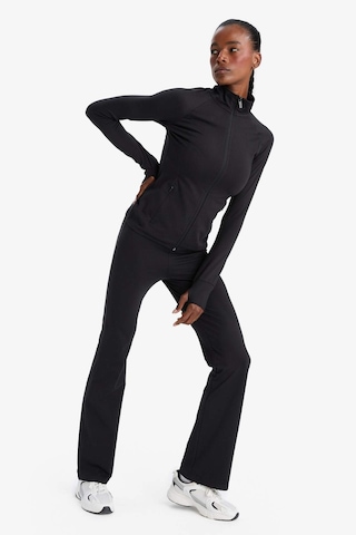 Defacto Defactofit Flare Fit İspanyol Paça Standart Boy Ultra Soft Sporcu Pantolon B3988ax25aubk81 Siyah