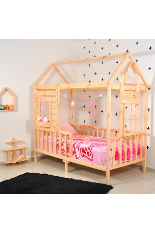 Markaawm Markaawm Montessori Yatak Çocuk Odası 90X190 Karyola Bebek Beşik Akçaağaç