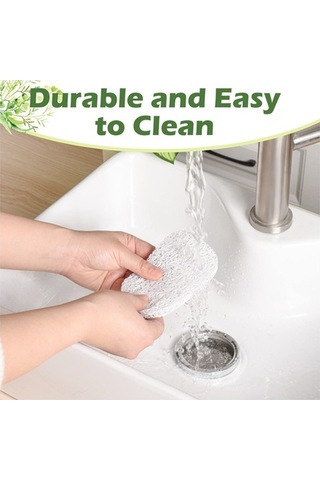 Dancemonkey 6 Adet Pvc Sabunluk - Beyaz, Banyo, Mutfak Ve Seyahat İçin Kurutucu Ped Beyaz