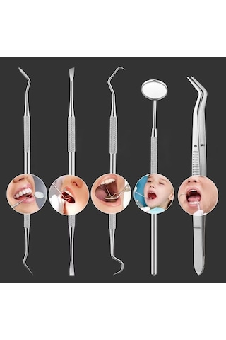 Buffer 6 Parça Kutulu Ağız Bakımı Diş Bakım Seti Ağız Hijyen Takımı