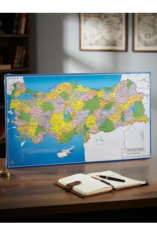 Küçük Kaşifler İçin Türkiye Siyasi Haritası Ve Bölge Bilgileri Eğitici Coğrafya Seti 81 Parça
