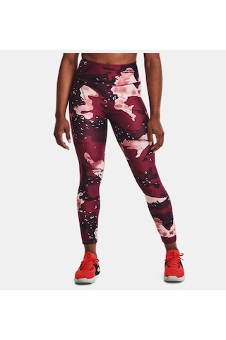 Under Armour Kadın Project Rock Printed Ankle Tayt 513119438 Kırmızı
