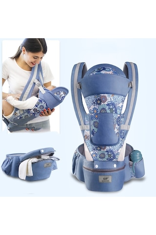 Ergonomik Anakucağı Kanguru Bebek Taşıyıcı Fonksiyonel Çantalı Kanguru Bebek Sling