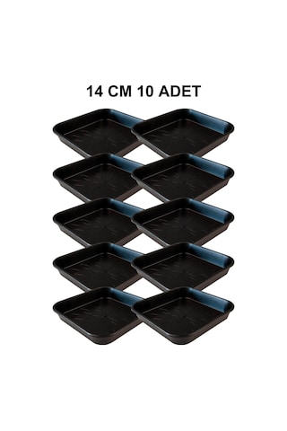 Grow Wizard Kare Saksı Altlığı 14 Cm 10 Adet Grow Wizard Kare Saksı Altlığı 14 Cm 10 Adet