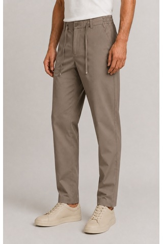 Danger Erkek Beli Lastikli Comfort Fit Pantolon Vizon 0170ddngr VİZON