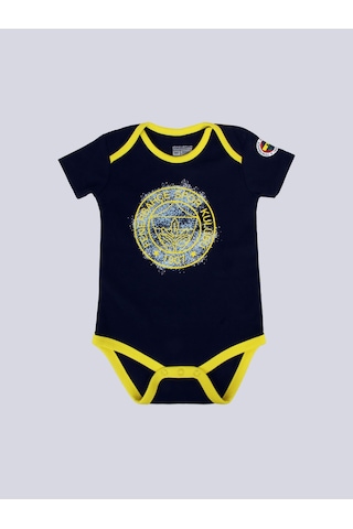 Fenerbahçe Bebek Tek Renk Logolu Body Fb Laci Yeni