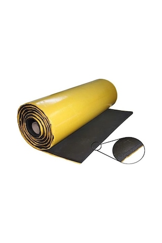 Türkeli Oto Ses Yalıtımı Kauçuk Köpüğü 9mm 100x500 1 Top N11.96