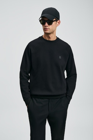 Lufian Erkek Sweatshirt 112030179 Siyah
